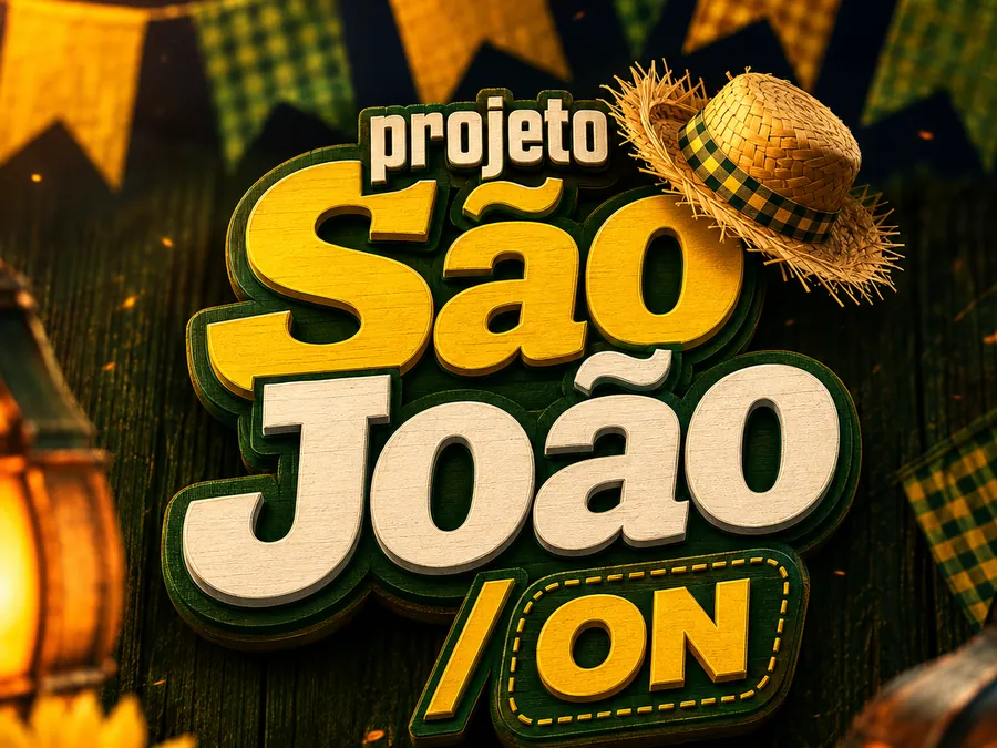 Arte oficial do Projeto São João da Hulk Power Academia